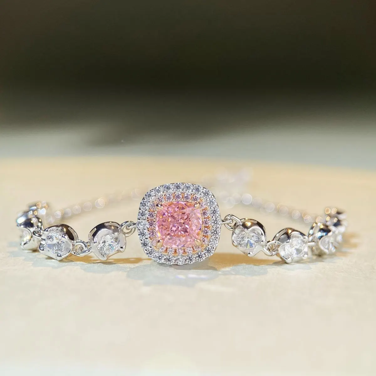 925 Sterling Silver Zircon Necklace